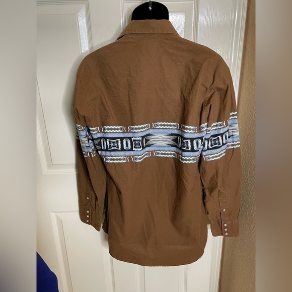 Panhandle Slim Rodeo Aztec Western Shirt Sz. L,​​​​​​​​​​​​​​​​​​​​​​​​ - Picture 2 of 9